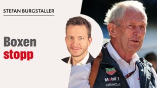 „Krone“-Redakteur Stefan Burgstaller schreibt in seiner Kolumne über Helmut Marko.