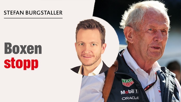 „Krone“-Redakteur Stefan Burgstaller schreibt in seiner Kolumne über Helmut Marko.