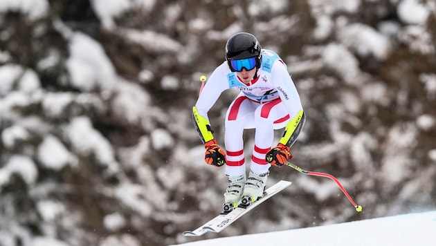 Moritz Zudrell stellte wieder einmal unter Beweis, dass er es auch im Super-G kann.