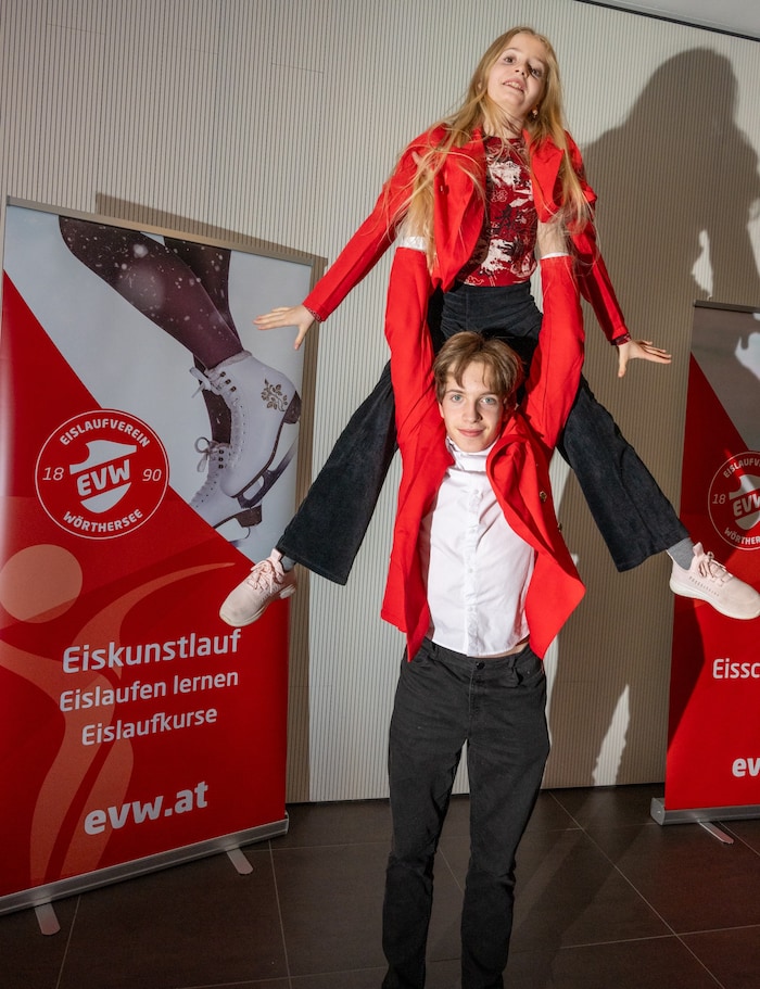 Große Nachwuchshoffnung: Die Geschwister Anastasia und Karl Goschescheck sind talentierte ...