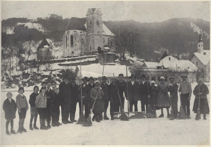 Bereits vor mehr als 100 Jahren sorgte der EVW für sicheres Eislaufen.