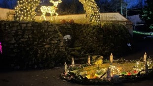 Der Englische Garten im weihnachtlichen Glanz