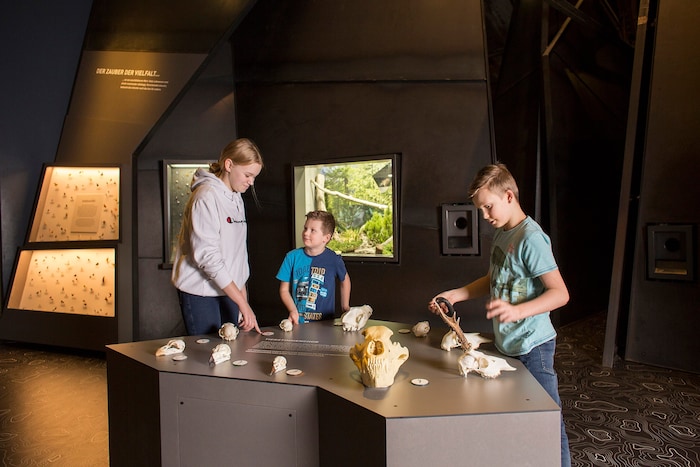 Sehen, anfassen, begreifen – in der „inatura“ wird Wissen auf sehr lebendige Art und Weise ...