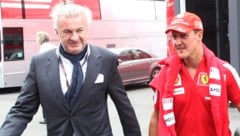 Willi Weber (links), der ehemalige Manager von Formel-1-Legende Michael Schumacher, ist in ...