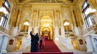 Die Kaiserstiege in frisch renovierter Pracht.