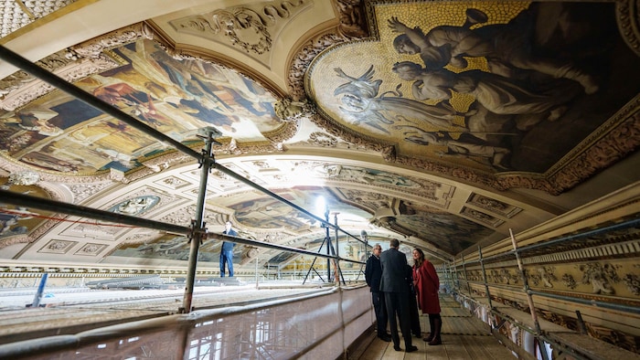 Die Erzherzogstiege, wo Sonderführungen bis Juni angeboten werden.