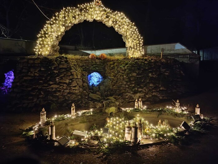 Warten auf den Nikolaus im Farbenspiel