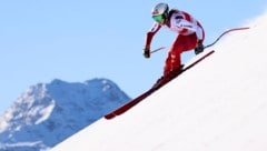 Mirjam Puchner war Österreichs Schnellste beim ersten Abtasten in St. Moritz. 
