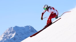 Mirjam Puchner war Österreichs Schnellste beim ersten Abtasten in St. Moritz. 
