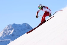 Mirjam Puchner war Österreichs Schnellste beim ersten Abtasten in St. Moritz. 