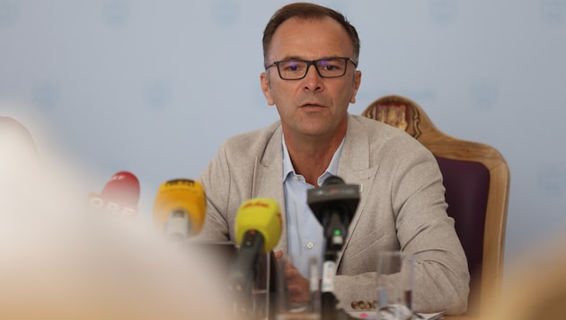 Bürgermeister Bernhard Auinger (SPÖ) freut sich über eine breite Mehrheit in Budgetfragen.