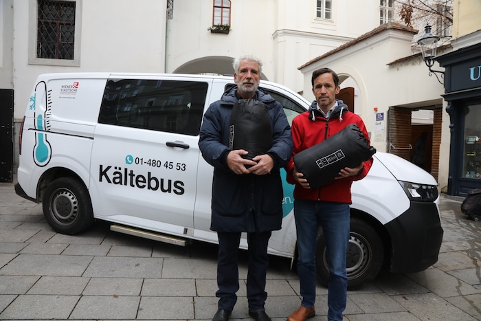 Dirk Stermann war mit vollem Einsatz dabei.