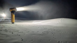 Neue Schneekanonen sorgen für Pistenspaß