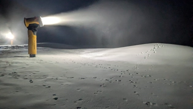 Neue Schneekanonen sorgen für Pistenspaß