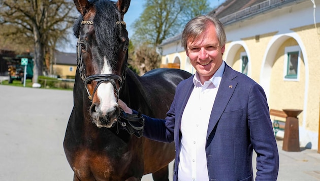 GmbH-Geschäftsführer und Vereins-Obmann in Personalunion: Pferdezentrum-Chef Johannes Mayrhofer