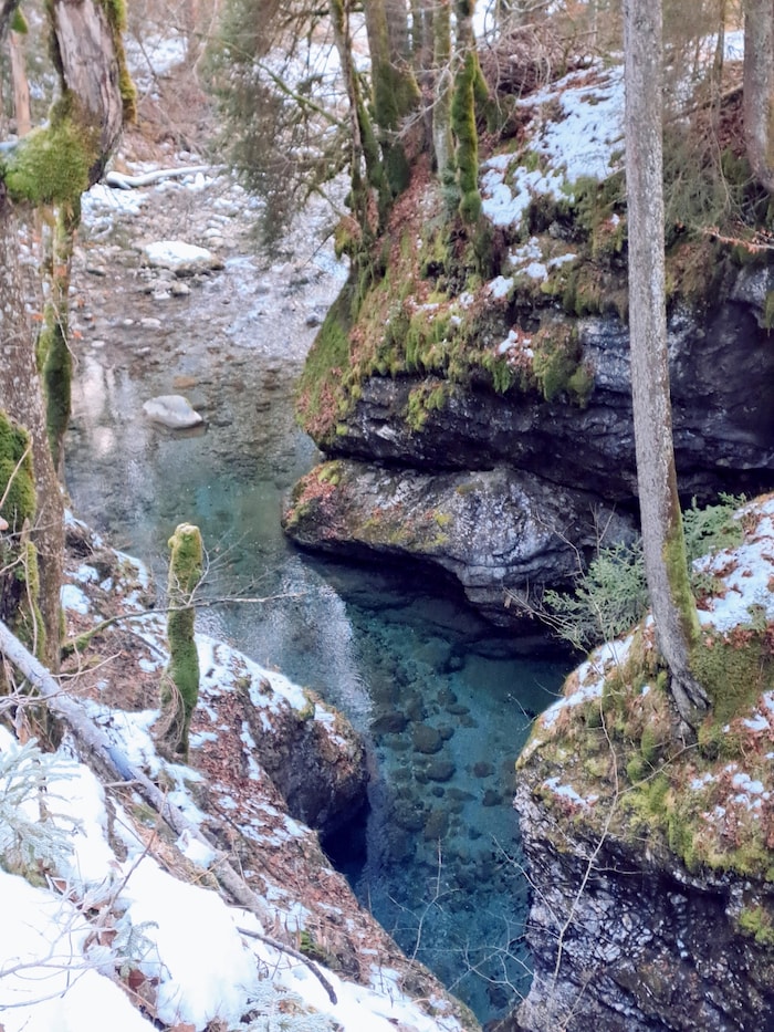 Eingang in die Kessana-Schlucht.