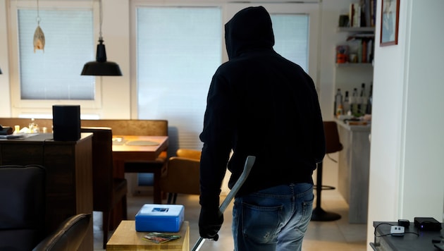 Einbrecher gelangen manchmal viel zu einfach in ein Haus – weil sie etwa eine Leiter nutzen ...