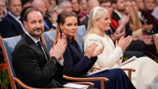 Kronprinz Haakon, Prinzessin Ingrid Alexandra und Kronprinzessin Mette-Marit