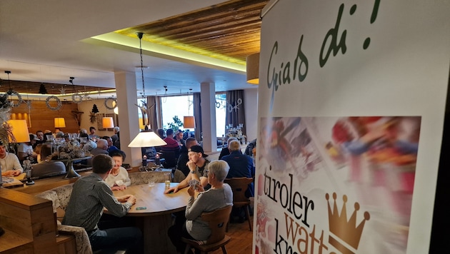 Das Traditionsgasthaus in St. Johann bot einen tollen Rahmen.