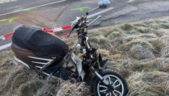 Mit diesem Moped verunfallte eine 44-jährige Weststeirerin schwer. 