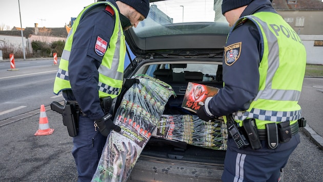 Durch die Gesetzesnovelle werden aktuell weniger Kracher sichergestellt.