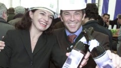 Den Spatenstich zur Koralmbahn 2001 erlebte Jörg Haider (im Bild mit der damaligen ...