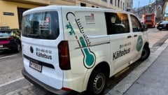 Versorgt Obdachlose in Wien mit Decken und Kleidung – der Kältebus der Caritas