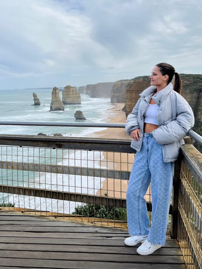 Rebekka in Australien, dem Land ihrer Träume.