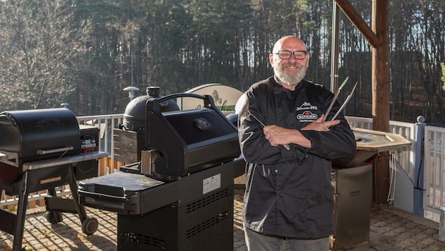 Alois Durlacher ist der Gründer des Grillvereins und der Grillschule Steirergluat in ...
