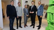 Walter Feldbacher (Kurator der Ausstellung), Thomas Felfer (Kurator der Ausstellung), Bettina ...