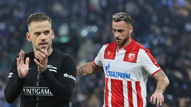 Sturm Graz empfängt Roter Stern Belgrad.