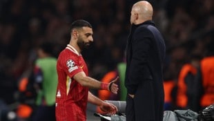 Arne Slot und Mohamed Salah: ziemlich beste Feinde?