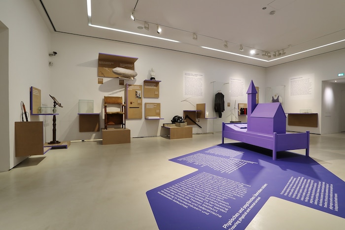 Ausstellungsansicht von „Aufbruch!“ im Museum für Geschichte