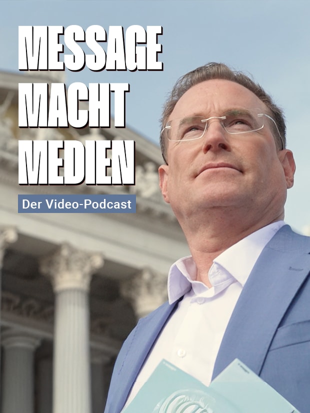 Message Macht Medien poster