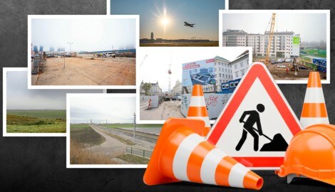 Die Liste der angekündigten, aber verspäteten Großprojekte der Stadt ist lang.