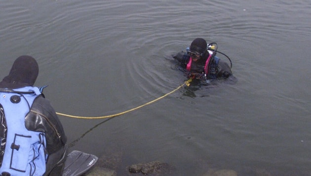 Nach dem Vermissten wurde in der Donau gesucht.