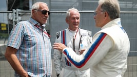 Legenden unter sich: Mateschitz, Marko und Dieter Quester (v.l.n.r.)