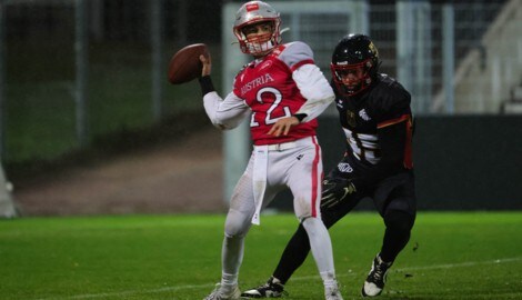 Will von einem rot-weiß-roten Nationalteam zum nächsten: Quarterback Alexander Reischl.