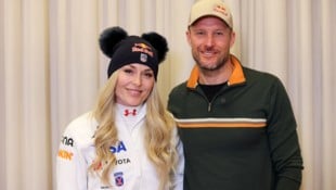 Ein Gute-Laune-Duo: Lindsey Vonn mit Trainer Aksel Lund Svindal. 