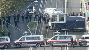 Vor drei Jahren war ein Wasserwerfer zuletzt in Graz, bei Sturms Match gegen Lazio Rom.