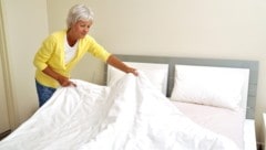 Achten Sie auf das regelmäßige Wechseln der Bettbezüge.