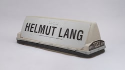 New Yorker Taxiwerbung für Helmut Lang,1998-2004.