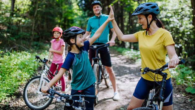 Rauf auf das Fahrrad und sportlich loslegen!