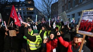 Am Donnerstag gingen die Streiks der Beschäftigten in der Sozialwirtschaft weiter.
