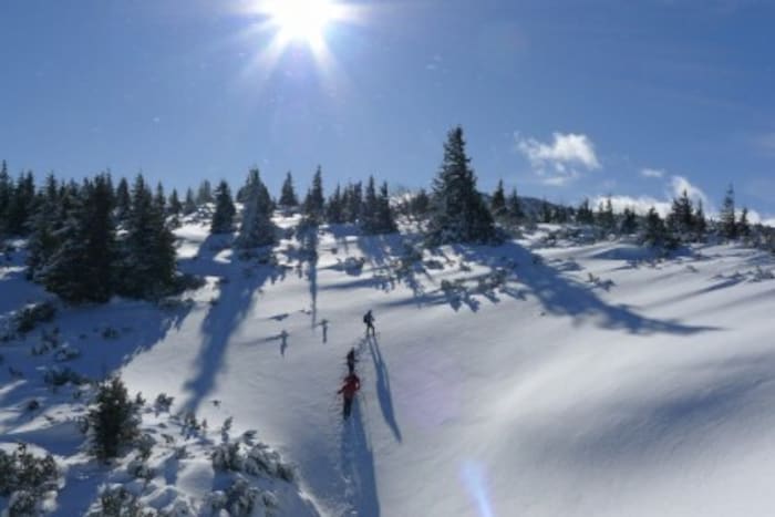 Schneeschuhwandern am Raxplateau