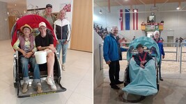Die Rikscha-Piloten brachten Senioren zu verschiedensten Plätzen und Veranstaltungen.