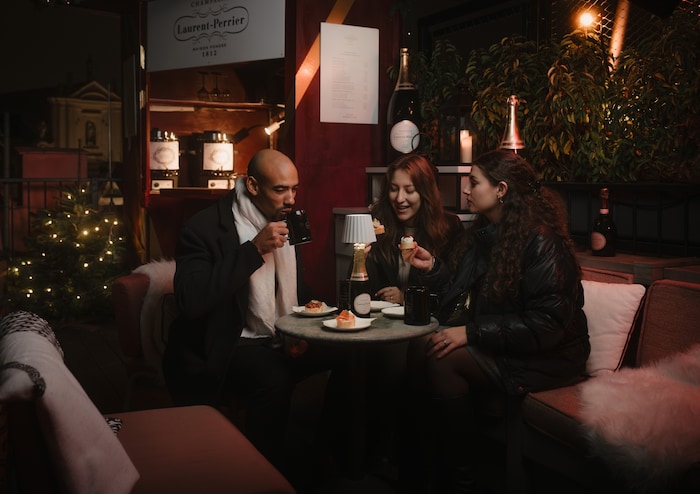 Der Wintergarden im Am Hof 8.