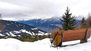 Entlang der Runde kann man die Aussicht genießen – hier ins Inntal und zum Karwendel.