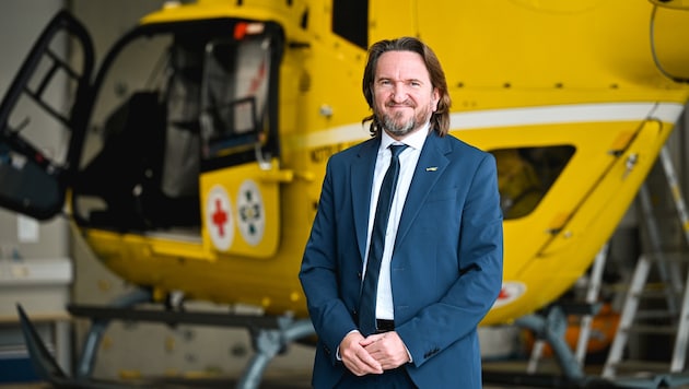 Marco Trefanitz steht der ÖAMTC-Flugrettung seit dem Vorjahr vor.