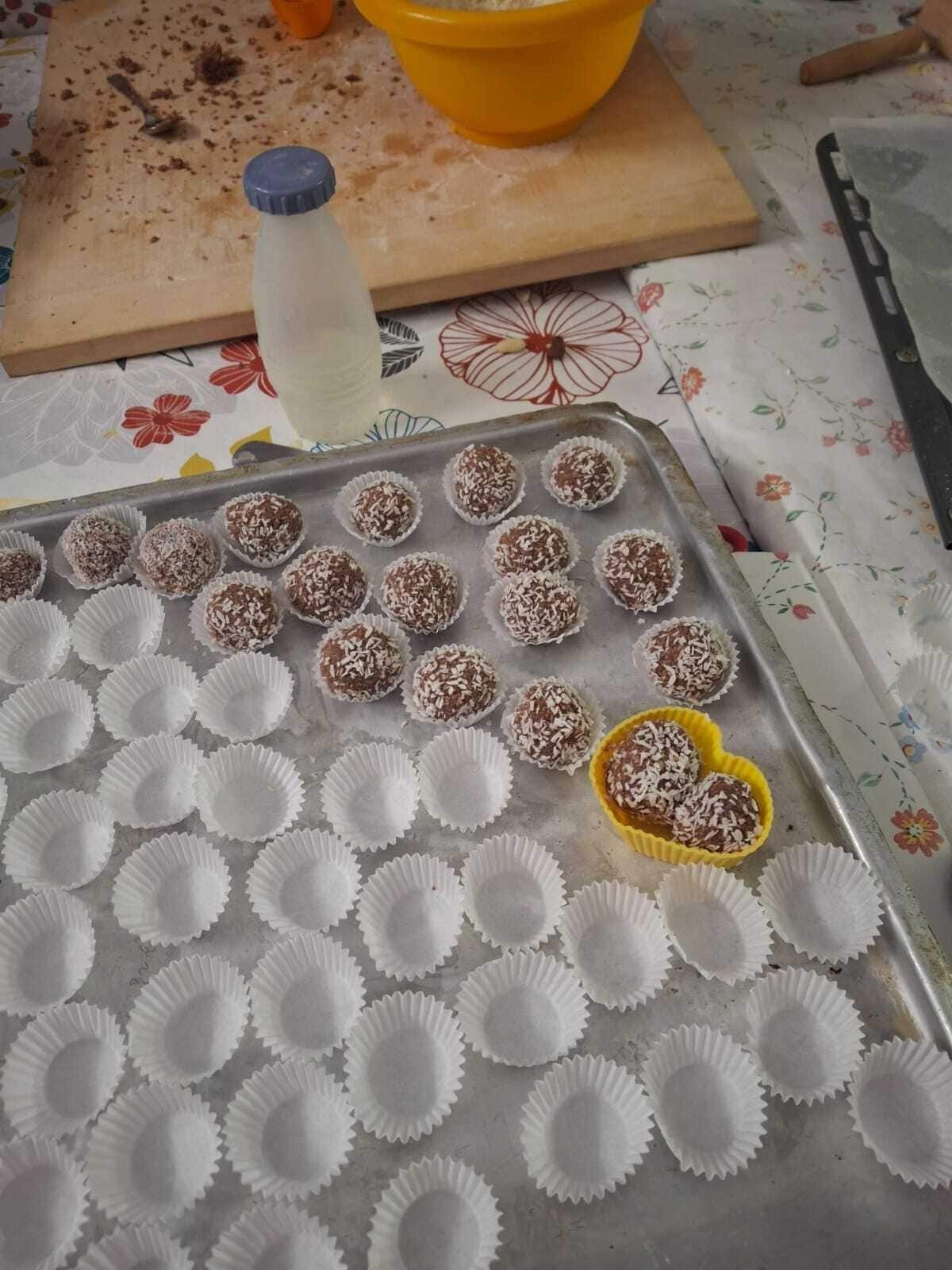 Auch Rumkugeln wurden gemacht.